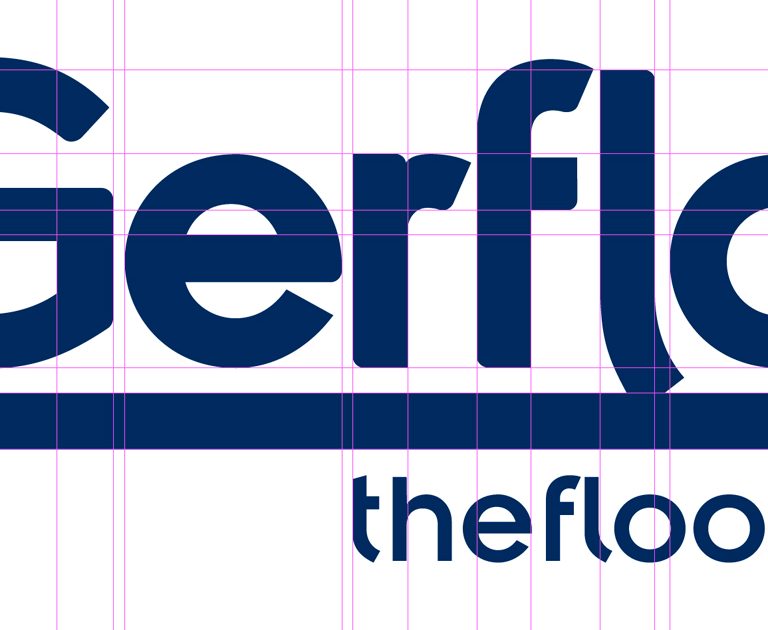 Gerflor-Logotype-Identite visuel-charte graphique.Creation Agence le 6 Paris