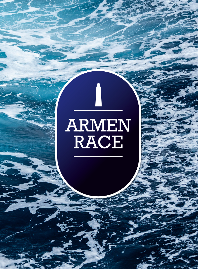 Agence le 6_Design Graphic Paris_Communication corporate_Branding_Strategie de marque_Design global_Brand_Logotype_Armen Race_logo_voile_design nautisme